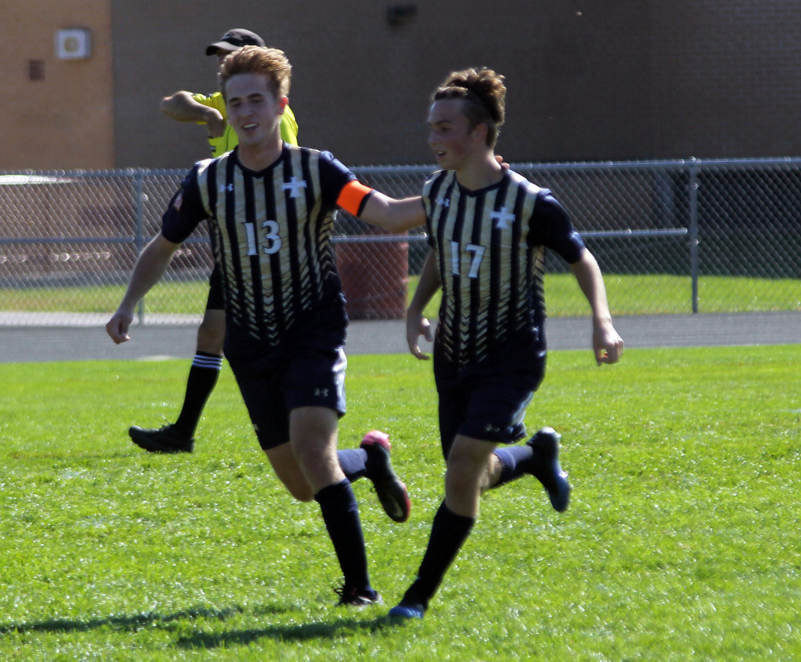 Hunter Bielicki and Ethan Uptagraw